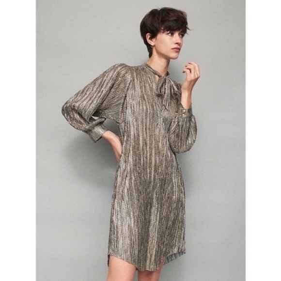 sabina musayev gold dress